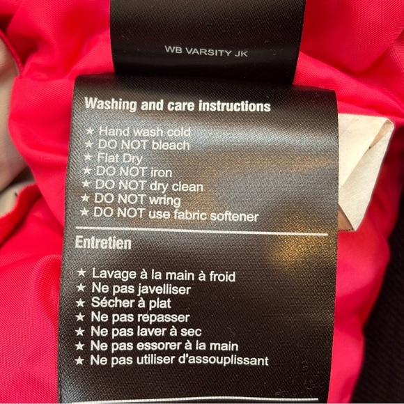 Burton DryRide Varsity Snowboard Jacket Boyfriend Fit Wool Blend Waterproof S - Picture 16 of 16